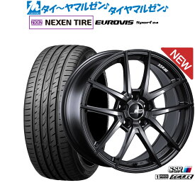 [6/4～10]割引クーポン配布新品 サマータイヤ ホイール4本セットタナベ SSR ライナー タイプ10 モノブロック18インチ 7.5JNEXEN ネクセン ロードストーン ユーロビズ Sport 04225/45R18