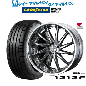 [6/4～10]割引クーポン配布新品 サマータイヤ ホイール4本セットウェッズ マーベリック 1212F20インチ 8.5Jグッドイヤー エフィシエント グリップ RVF02245/45R20