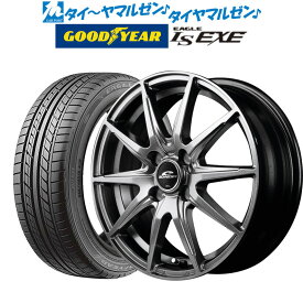 [6/1]P5倍+最大100%ポイントバック！★要エントリー新品 サマータイヤ ホイール4本セットMID シュナイダー SLS16インチ 6.0Jグッドイヤー イーグル LS EXE（エルエス エグゼ）195/45R16