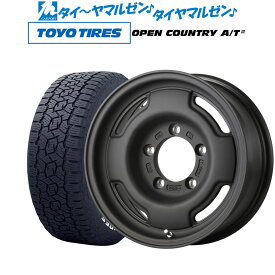 [4/20]割引クーポン配布新品 サマータイヤ ホイール4本セットアピオ WILDBOAR SR16インチ 5.5Jトーヨータイヤ オープンカントリー A/T III (AT3)(ホワイトレター) 175/80R16