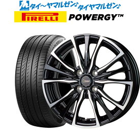 [6/1]P5倍+最大100%ポイントバック！★要エントリー新品 サマータイヤ ホイール4本セットホットスタッフ クロノス CH-11015インチ 5.5Jピレリ POWERGY (パワジー)195/55R15