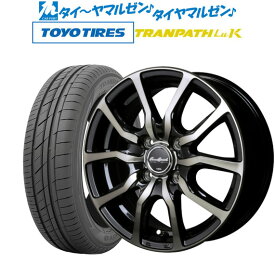 [4/24～26]割引クーポン配布新品 サマータイヤ ホイール4本セットMID ユーロスピード D.C.5214インチ 4.5Jトーヨータイヤ トランパス LuK 165/60R14