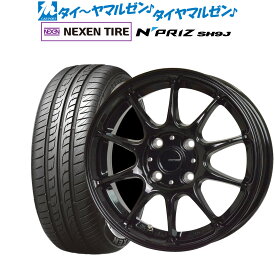 [6/1]P5倍+最大100%ポイントバック！★要エントリー新品 サマータイヤ ホイール4本セットホットスタッフ G.speed G-0715インチ 4.5JNEXEN ネクセン N priz SH9J165/55R15