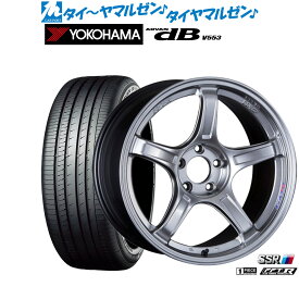 [6/1]P5倍+最大100%ポイントバック！★要エントリー新品 サマータイヤ ホイール4本セットタナベ SSR GT X0318インチ 7.5Jヨコハマ ADVAN アドバン dB(V553)225/45R18