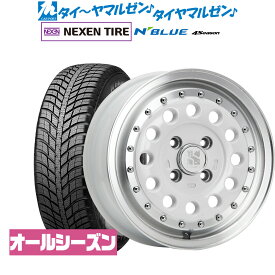 [6/4～10]割引クーポン配布新品 サマータイヤ ホイール4本セットMLJ エクストリーム ラギッド14インチ 5.0JNEXEN ネクセン N blue 4Season165/65R14