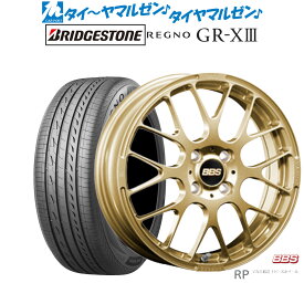 [6/4～10]割引クーポン配布新品 サマータイヤ ホイール4本セットBBS JAPAN RP15インチ 6.0Jブリヂストン REGNO レグノ GR-XIII(GR-X3)195/65R15