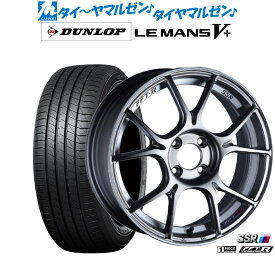 [6/1]P5倍+最大100%ポイントバック！★要エントリー新品 サマータイヤ ホイール4本セットタナベ SSR GT X0216インチ 6.5Jダンロップ LEMANS ルマン V+ (ファイブプラス)195/50R16