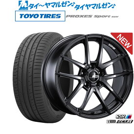 [6/1]P5倍+最大100%ポイントバック！★要エントリー新品 サマータイヤ ホイール4本セットタナベ SSR ライナー タイプ10 モノブロック18インチ 7.5Jトーヨータイヤ プロクセス PROXES スポーツ SUV 255/55R18