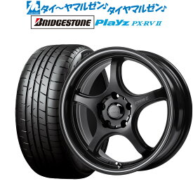 [6/4～10]割引クーポン配布新品 サマータイヤ ホイール4本セット5ZIGEN ゴジゲン プロレーサー FN01R-C STV17インチ 7.0Jブリヂストン PLAYZ プレイズ PX-RVII215/55R17