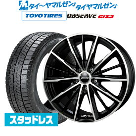 新品 スタッドレスタイヤ ホイール4本セットBADX AMD G-Line SP18インチ 8.0Jトーヨータイヤ OBSERVE オブザーブ GIZ2(ギズツー)245/45R18