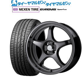 [4/24～26]割引クーポン配布新品 サマータイヤ ホイール4本セット5ZIGEN ゴジゲン プロレーサー FN01R-C STV17インチ 7.0JNEXEN ネクセン ロードストーン ユーロビズ Sport 04205/40R17