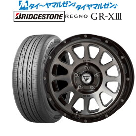 [6/1]P5倍+最大100%ポイントバック！★要エントリー新品 サマータイヤ ホイール4本セットFORCE デルタフォース OVAL(オーバル)16インチ 7.0Jブリヂストン REGNO レグノ GR-XIII(GR-X3)215/60R16