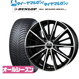 [6/4～10]割引クーポン配布新品 サマータイヤ ホイール4本セットBADX AMD G-Line SP15インチ 6.0Jダンロップ ALL SEASON MAXX AS1(オールシーズン)185/65R15