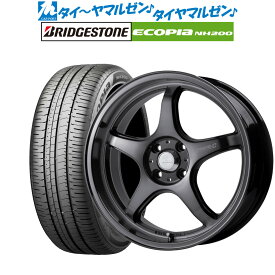 [4/24～26]割引クーポン配布新品 サマータイヤ ホイール4本セット5ZIGEN ゴジゲン プロレーサー FN01R-C STV16インチ 6.0Jブリヂストン ECOPIA エコピア NH200195/50R16