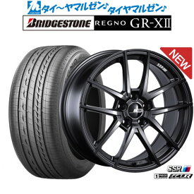 [6/4～10]割引クーポン配布新品 サマータイヤ ホイール4本セットタナベ SSR ライナー タイプ10 モノブロック18インチ 7.5Jブリヂストン REGNO レグノ GR-XII225/50R18