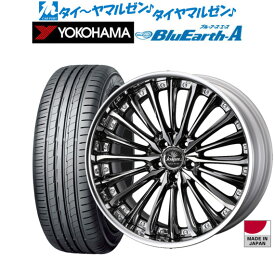 [6/4～10]割引クーポン配布新品 サマータイヤ ホイール4本セットウェッズ クレンツェ ヴィルハーム20インチ 8.5Jヨコハマ BluEarth ブルーアース A (AE50)235/30R20