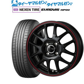 [6/4～10]割引クーポン配布新品 サマータイヤ ホイール4本セットモンツァ JP STYLE JEFA(ジェファ)14インチ 5.5JNEXEN ネクセン ロードストーン ユーロビズ HP02185/70R14