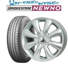 [6/4～10]割引クーポン配布新品 サマータイヤ ホイール4本セットホットスタッフ ララパーム KC-813インチ 4.0Jブリヂストン NEWNO ニューノ145/80R13