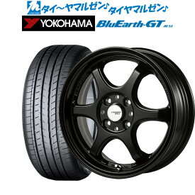 [4/20]割引クーポン配布新品 サマータイヤ ホイール4本セット5ZIGEN ゴジゲン プロレーサー キャノンボール16インチ 6.0Jヨコハマ BluEarth ブルーアース GT (AE51) 205/50R16