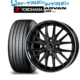 [6/1]P5倍+最大100%ポイントバック！★要エントリー新品 サマータイヤ ホイール4本セットホットスタッフ プレシャス アスト M115インチ 5.5Jヨコハマ ADVAN アドバン dB(V552)195/60R15