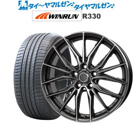 [6/4～10]割引クーポン配布新品 サマータイヤ ホイール4本セットホットスタッフ プレシャス アスト M420インチ 8.0JWINRUN ウインラン R330235/30R20