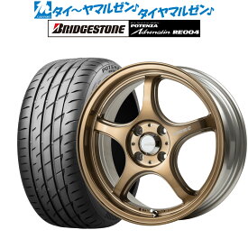 [4/24～26]割引クーポン配布新品 サマータイヤ ホイール4本セット5ZIGEN ゴジゲン プロレーサー FN01R-C STV14インチ 5.0Jブリヂストン POTENZA ポテンザ アドレナリン RE004165/55R14