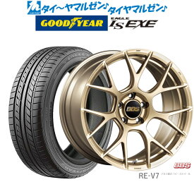 [5/23～26]割引クーポン配布新品 サマータイヤ ホイール4本セットBBS JAPAN RE-V719インチ 8.5Jグッドイヤー イーグル LS EXE（エルエス エグゼ）215/35R19