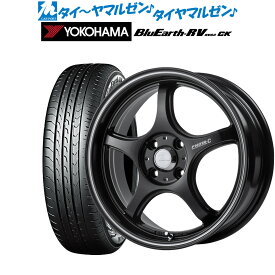 [4/24～26]割引クーポン配布新品 サマータイヤ ホイール4本セット5ZIGEN ゴジゲン プロレーサー FN01R-C STV14インチ 5.0Jヨコハマ BluEarth ブルーアース RV03CK(RV-03CK)165/60R14