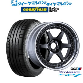 [6/4～10]割引クーポン配布新品 サマータイヤ ホイール4本セットタナベ SSR プロフェッサー SP720インチ 8.5Jグッドイヤー エフィシエント グリップ RVF02245/45R20