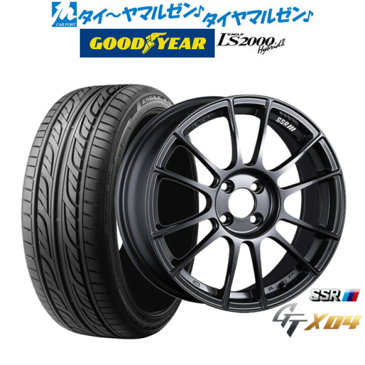楽天市場】新品 サマータイヤ ホイール4本セットタナベ SSR GT X0416 