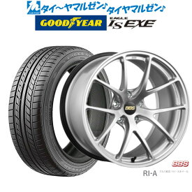 新品 サマータイヤ ホイール4本セットBBS JAPAN RI-A18インチ 8.5Jグッドイヤー イーグル LS EXE（エルエス エグゼ）215/45R18