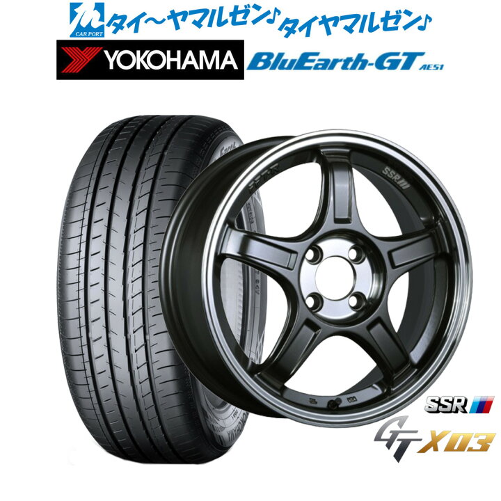 楽天市場】新品 サマータイヤ ホイール4本セットタナベ SSR GT X0317 