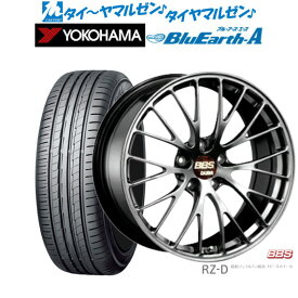 [5/23～26]割引クーポン配布新品 サマータイヤ ホイール4本セットBBS JAPAN RZ-D19インチ 8.5Jヨコハマ BluEarth ブルーアース A (AE50)215/35R19