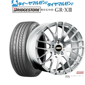 [6/4～10]割引クーポン配布新品 サマータイヤ ホイール4本セットBBS JAPAN RN20インチ 8.5Jブリヂストン REGNO レグノ GR-XIII(GR-X3)245/35R20