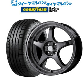 [6/4～10]割引クーポン配布新品 サマータイヤ ホイール4本セット5ZIGEN ゴジゲン プロレーサー FN01R-C STV17インチ 7.0Jグッドイヤー エフィシエント グリップ RVF02215/45R17