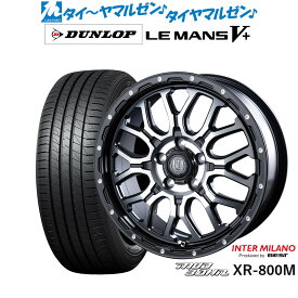 [5/18]ストアポイント3倍!!新品 サマータイヤ ホイール4本セットインターミラノ マッドバーン XR-800M17インチ 7.0Jダンロップ LEMANS ルマン V+ (ファイブプラス)215/45R17