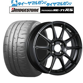 [6/4～10]割引クーポン配布新品 サマータイヤ ホイール4本セットタナベ SSR GT X0116インチ 6.5Jブリヂストン POTENZA ポテンザ RE-71RS195/50R16