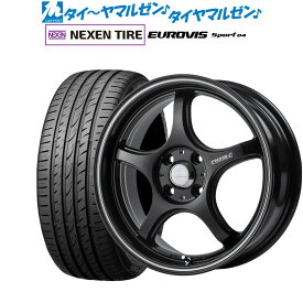 [4/24～26]割引クーポン配布新品 サマータイヤ ホイール4本セット5ZIGEN ゴジゲン プロレーサー FN01R-C STV17インチ 7.0JNEXEN ネクセン ロードストーン ユーロビズ Sport 04205/40R17