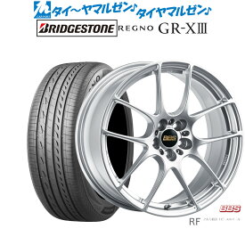 [5/23～26]割引クーポン配布新品 サマータイヤ ホイール4本セットBBS JAPAN RF18インチ 7.5Jブリヂストン REGNO レグノ GR-XIII(GR-X3)225/40R18