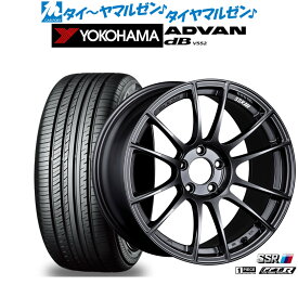 [5/18]ストアポイント3倍!!新品 サマータイヤ ホイール4本セットタナベ SSR GT X0418インチ 7.5Jヨコハマ ADVAN アドバン dB(V552)245/45R18