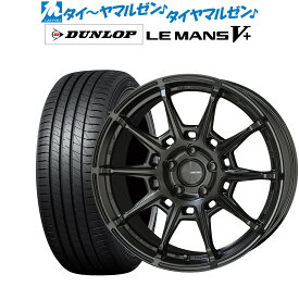 [5/20]割引クーポン配布新品 サマータイヤ ホイール4本セットKYOHO AME ガレルナ レフィーノ17インチ 7.5Jダンロップ LEMANS ルマン V+ (ファイブプラス)215/45R17