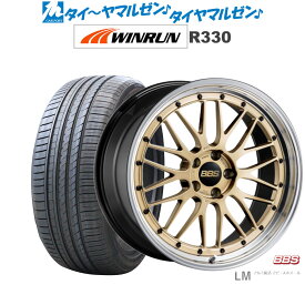 [5/23～26]割引クーポン配布新品 サマータイヤ ホイール4本セットBBS JAPAN LM19インチ 8.5JWINRUN ウインラン R330215/35R19