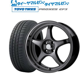 [4/24～26]割引クーポン配布新品 サマータイヤ ホイール4本セット5ZIGEN ゴジゲン プロレーサー FN01R-C STV14インチ 5.0Jトーヨータイヤ プロクセス PROXES CF3165/65R14