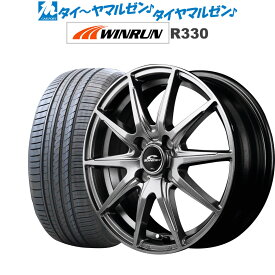 [5/18]ストアポイント3倍!!新品 サマータイヤ ホイール4本セットMID シュナイダー SLS15インチ 5.5JWINRUN ウインラン R330185/55R15