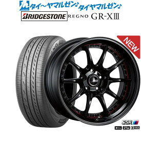 [6/4～10]割引クーポン配布新品 サマータイヤ ホイール4本セットタナベ SSR GT X01 RS20インチ 8.5Jブリヂストン REGNO レグノ GR-XIII(GR-X3)245/35R20