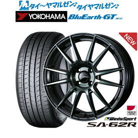 [5/18]ストアポイント3倍!!新品 サマータイヤ ホイール4本セットウェッズ ウェッズスポーツ SA-62R16インチ 6.5Jヨコハマ BluEarth ブルーアース GT (AE51) 195/50R16