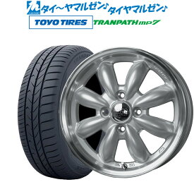 [3/20～26]割引クーポン配布新品 サマータイヤ ホイール4本セットホットスタッフ ララパーム カップ215インチ 5.5Jトーヨータイヤ トランパス mp7 185/60R15