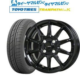 [6/4～10]割引クーポン配布新品 サマータイヤ ホイール4本セットホットスタッフ G.speed G-0514インチ 4.5Jトーヨータイヤ トランパス LuK 155/65R14