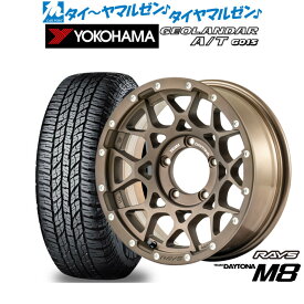 [6/4～10]割引クーポン配布新品 サマータイヤ ホイール4本セットレイズ チームデイトナ M816インチ 6.0Jヨコハマ GEOLANDAR ジオランダー A/T(G015)185/85R16