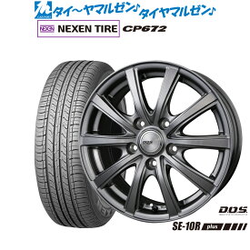 [6/4～10]割引クーポン配布新品 サマータイヤ ホイール4本セットBADX D,O,S(DOS) SE-10R plus15インチ 6.0JNEXEN ネクセン CP672195/65R15